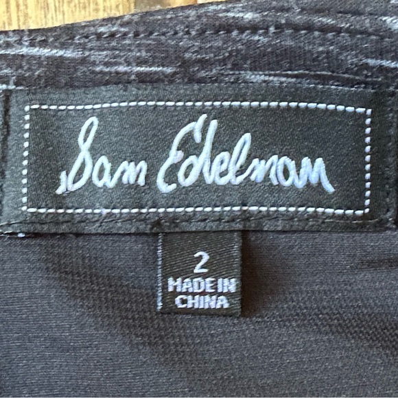 Sam Edelman Heather Grey Zipper Skirt size 2 - Picture 2 of 9